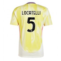 Muški Nogometni Dres Juventus Manuel Locatelli #5 Gostujuci 2024-25 Kratak Rukav